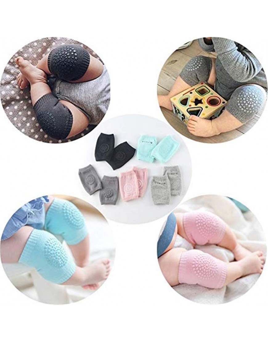 Baby Crawling Anti-Slip Knee Pads Kids Soft Elbow Cushion Knee Pads Toddlers Infants Infant Safety Professional and Attractive - BYI83U44Q