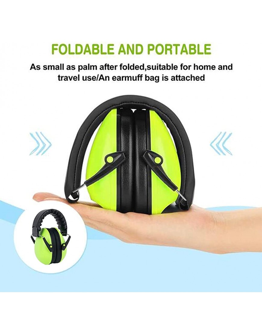 Baby Noise Cancelling Headphones RJDJ Ear Protection 25db Active Noise Reduction Fits Children And Adults Perfect For Shooting Hunting Woodworking Airport Concert Contest - BPAR714EY