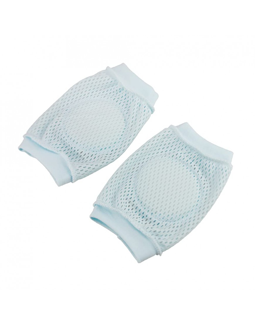 Holiberty Summer Breathable Mesh Cotton Unisex Infant Toddler Baby Protective Kneepad Knee Pads Crawling Safety Protector Elbow Pad for Crawling - BBR6GG6VY
