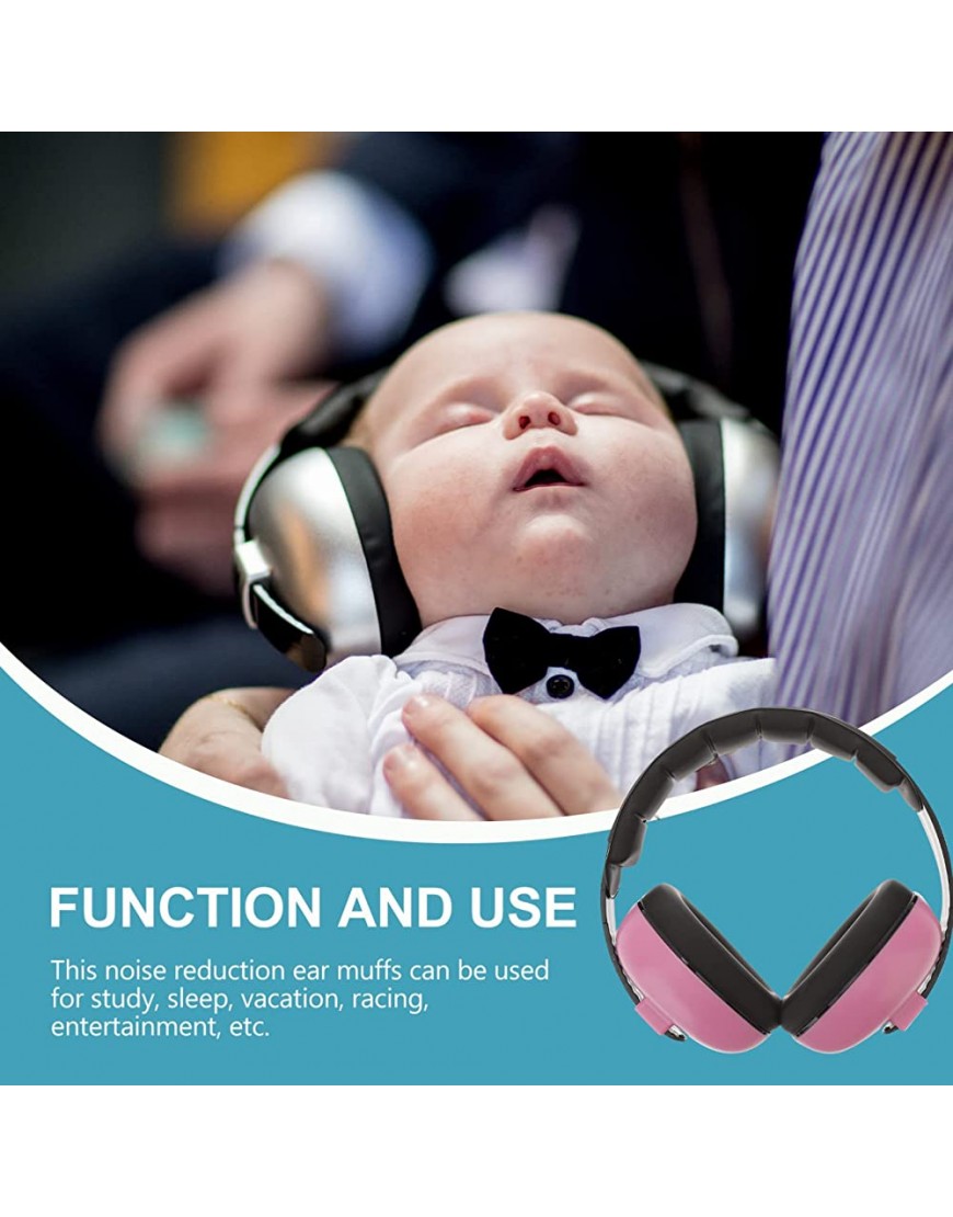 Kisangel Baby Noise Cancelling Headphones Baby Ear Protection Noise Reduction Earmuffs for Baby - BFFEWK6JK