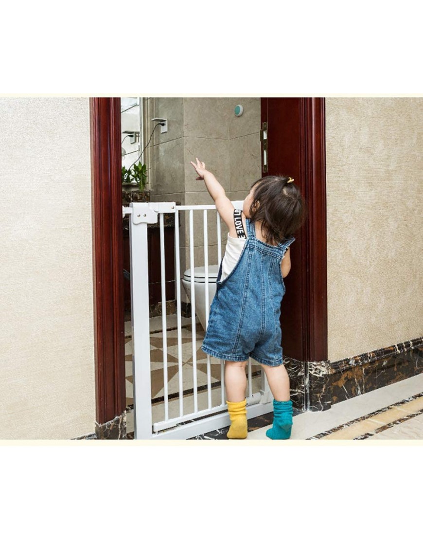 YXGH@ Protective Door Isolation Railing Child Stairway Safety Gate Punch Free Baby Protection Fence Pet Dog Fence Pole - B6F7ZFB7L