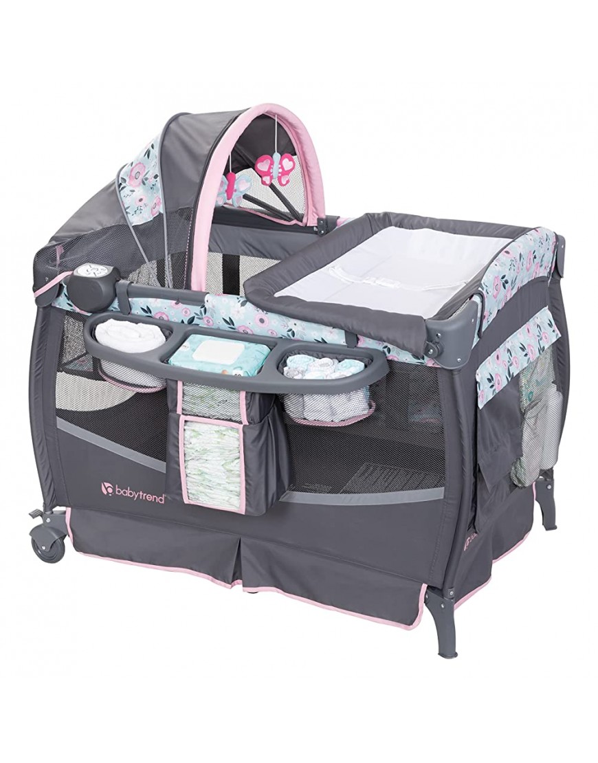 Baby Trend Deluxe II Nursery Center Primrose - BJZ1ON43N