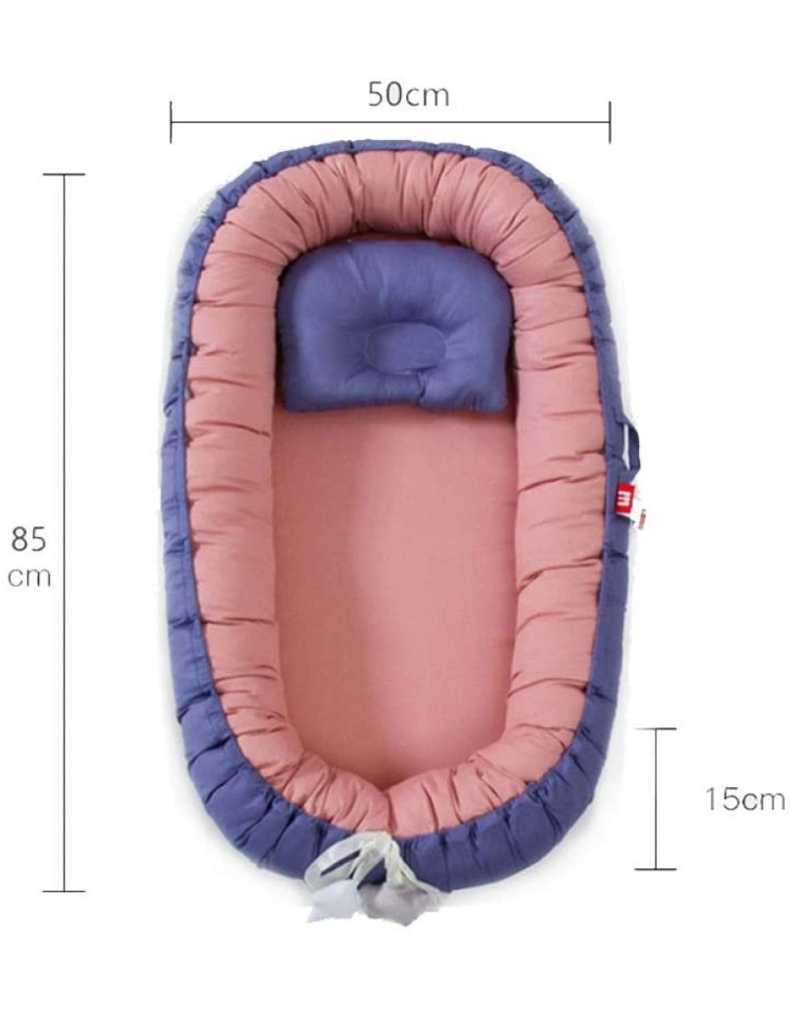 Adjustable Wrenches Co-Sleeping Baby Bassinet Soft Comfortable Comfortable for Baby Nest Newborn Baby Cot Color : A - B3NUXF7J3