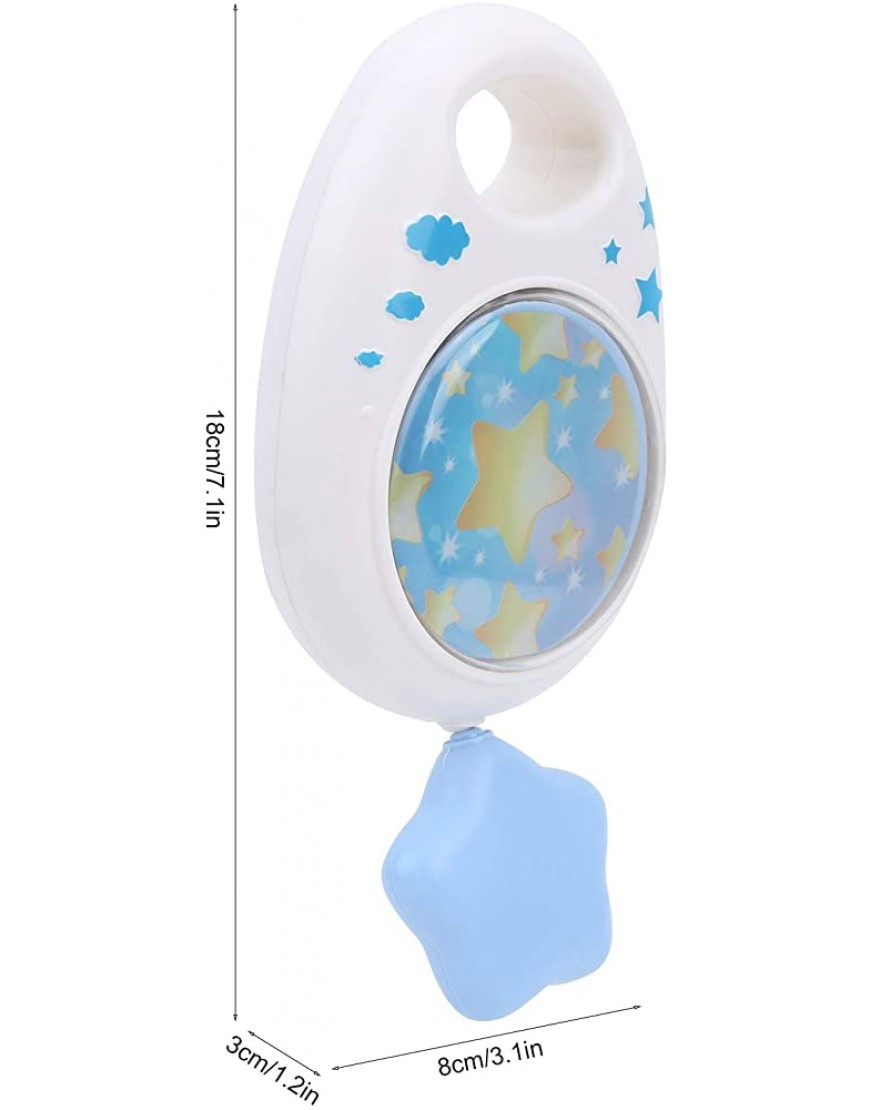 SALUTUY Music Box Musical Box Compact Shape Comfort Baby Easy Operation for Bedroom for BabySky Blue - BHUYSDDG8