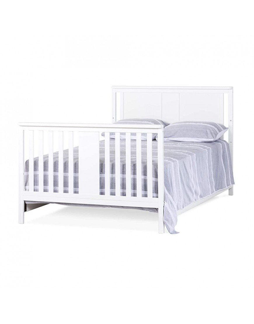 Forever Eclectic Quincy 4-in-1 Convertible Crib Matte White - B7LHKQ2VK
