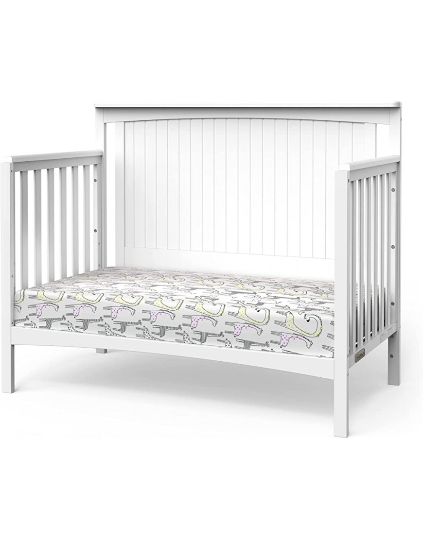 Forever Eclectic Scout 4-in-1 Convertible Baby Crib by Child Craft Matte White - BEGMFH7ZE