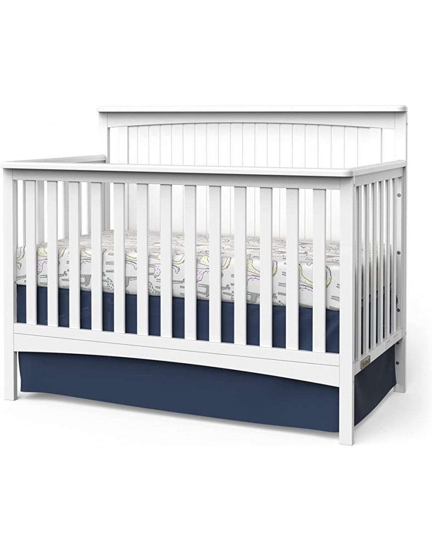 Forever Eclectic Scout 4-in-1 Convertible Baby Crib by Child Craft Matte White - BEGMFH7ZE
