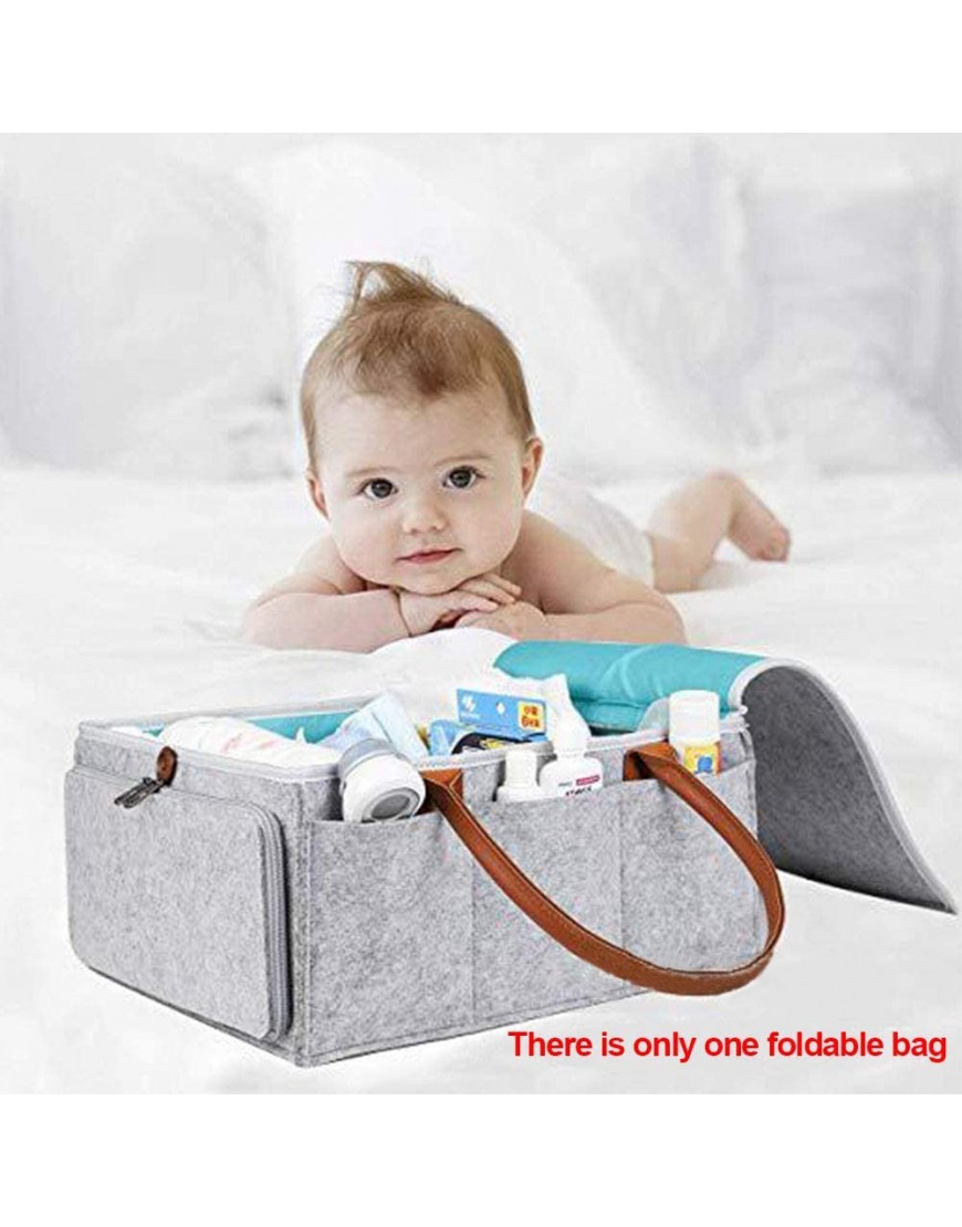 Kakalote Baby Diaper Caddy Organizer,Diaper Caddy Organizer,Baby Diaper Caddy,Baby Wipes Bag Nappy Storage Bags for Child - BMUTEDRGT