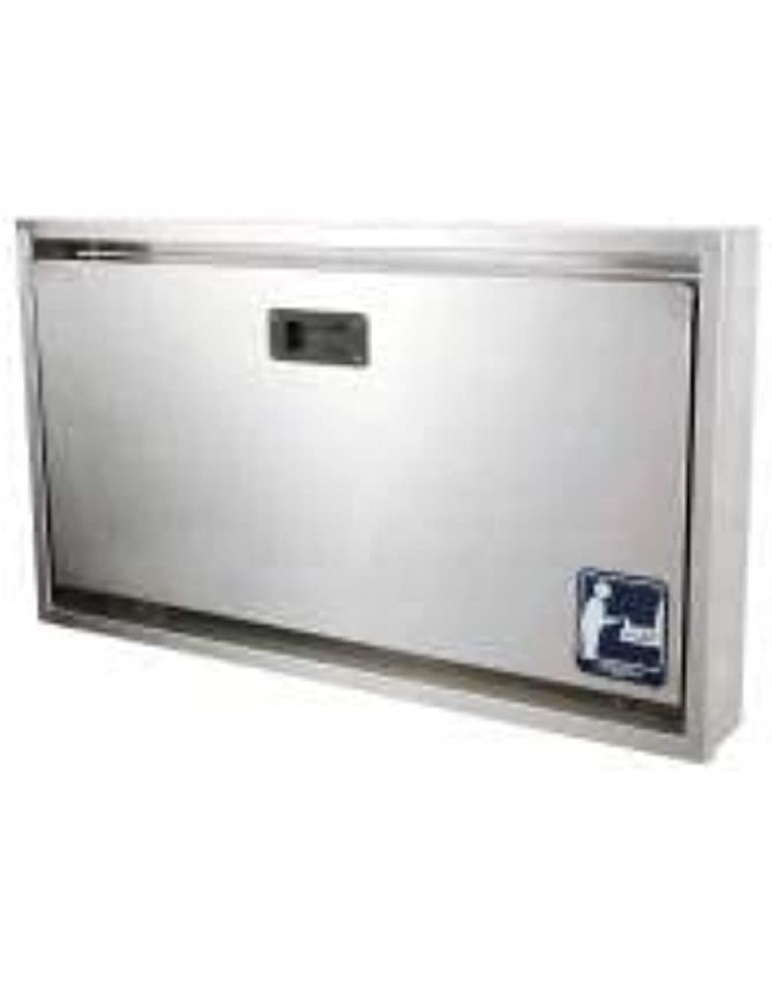 Foundations Surface Mount Stainless Changing Station Horizontal Stainless Steel 100SSC-SM - BEG638RYP